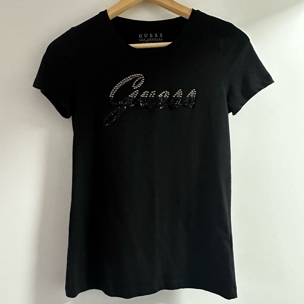 Guess Women’s Black Short Sleeve Shirt